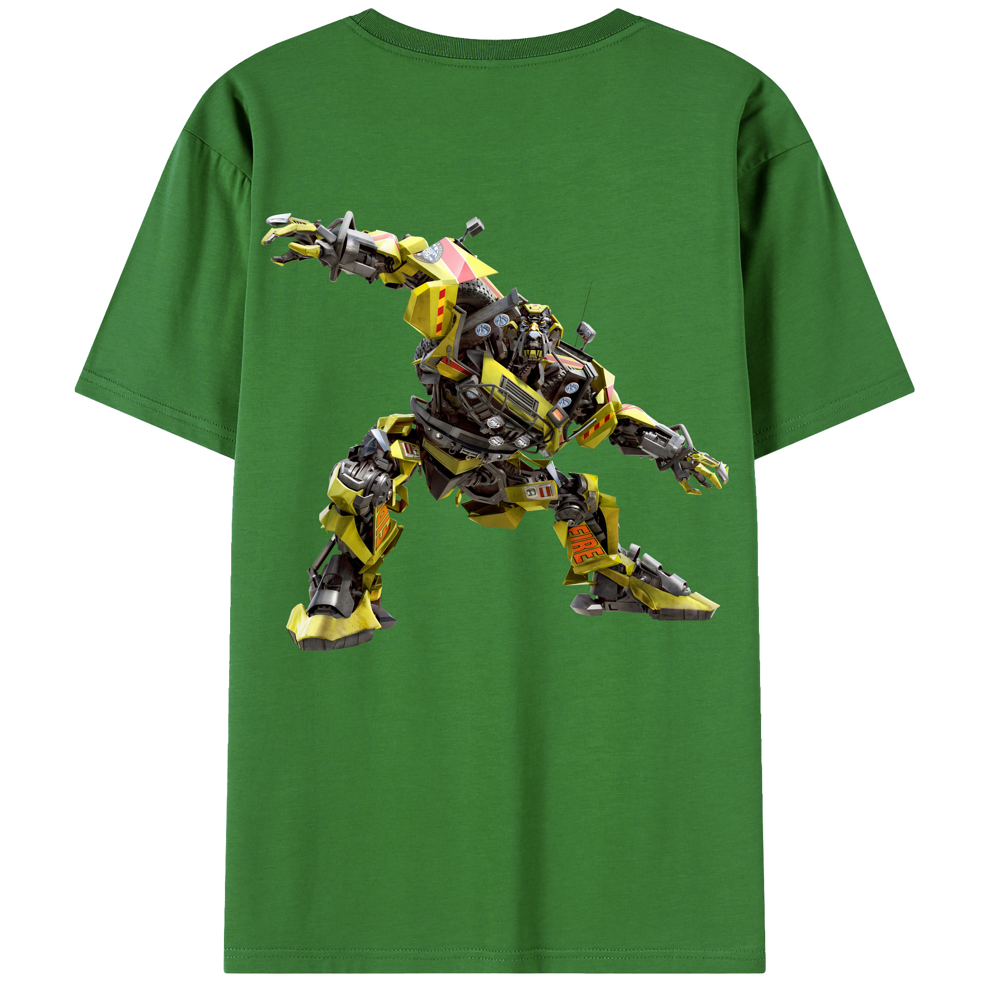 （画像用） Transformers トランスフォーマー レディース半袖Tシャツ(バックプリント)
